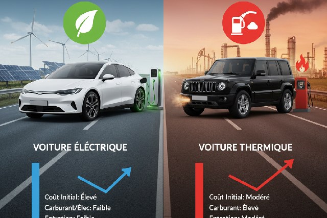 électriques vs thermiques