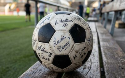 Ballon football signé