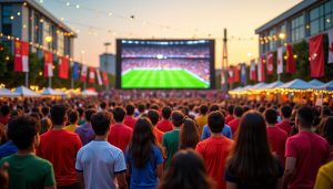 Matchs sur écran géant : pourquoi choisir la fan zone coupe du monde ?