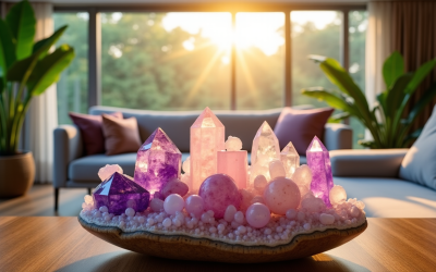 Cristaux et décoration : Allier esthétique et bonnes énergies dans votre intérieur