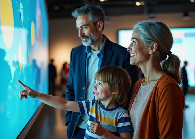 Écrans interactifs pour les musées : boostez l'engagement de vos visiteurs grâce à l'IA